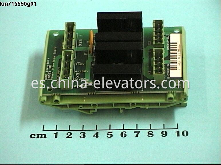 Kone Elevator PCB Sertrans KM7155550G01 KONE Elevator PCB Sertrans KM715550G01